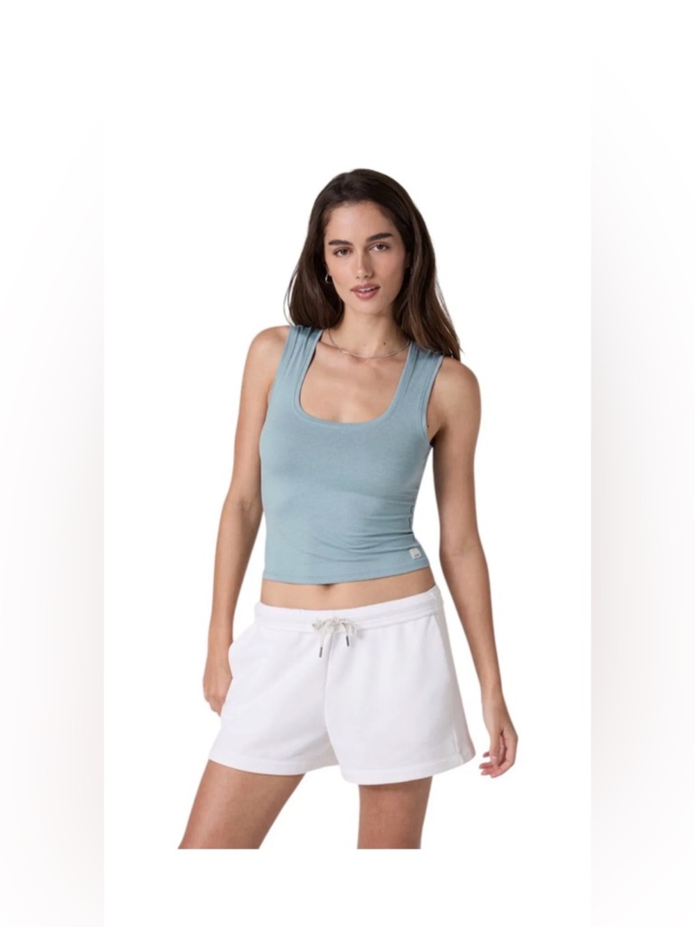 VUORI
HALO ESSENTIAL SCOOP TANK - Size Small - shade heather - still in store
